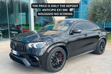 Mercedes-Benz GLE 63 AMG S 4Matic mHEV coupè - ANTICIPO €31.900 NOLEGGIO NO SCORING