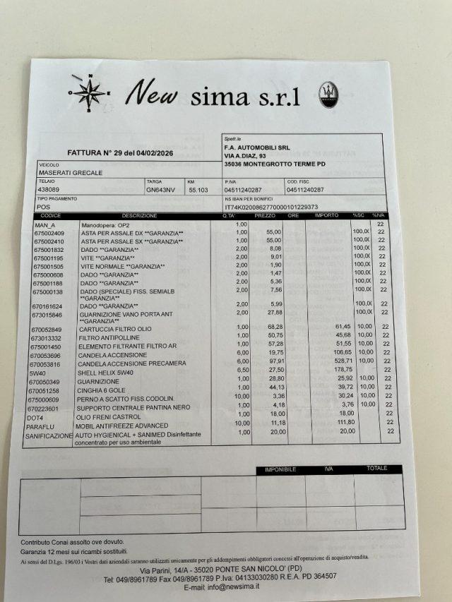 MASERATI Grecale V6 530 CV AWD Trofeo *FULL FULL OPTIONAL*