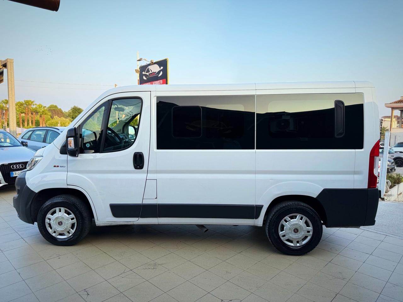 Fiat Ducato 33 2.3 MJT 150CV PC-TN Furgone Vetrato Garanzia 12 Mesi