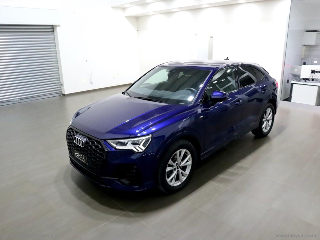 AUDI Q3 SPORTBACK 2.0TDI S-tronic S-LINE NAVI LED MATRIX RETROCAMERA