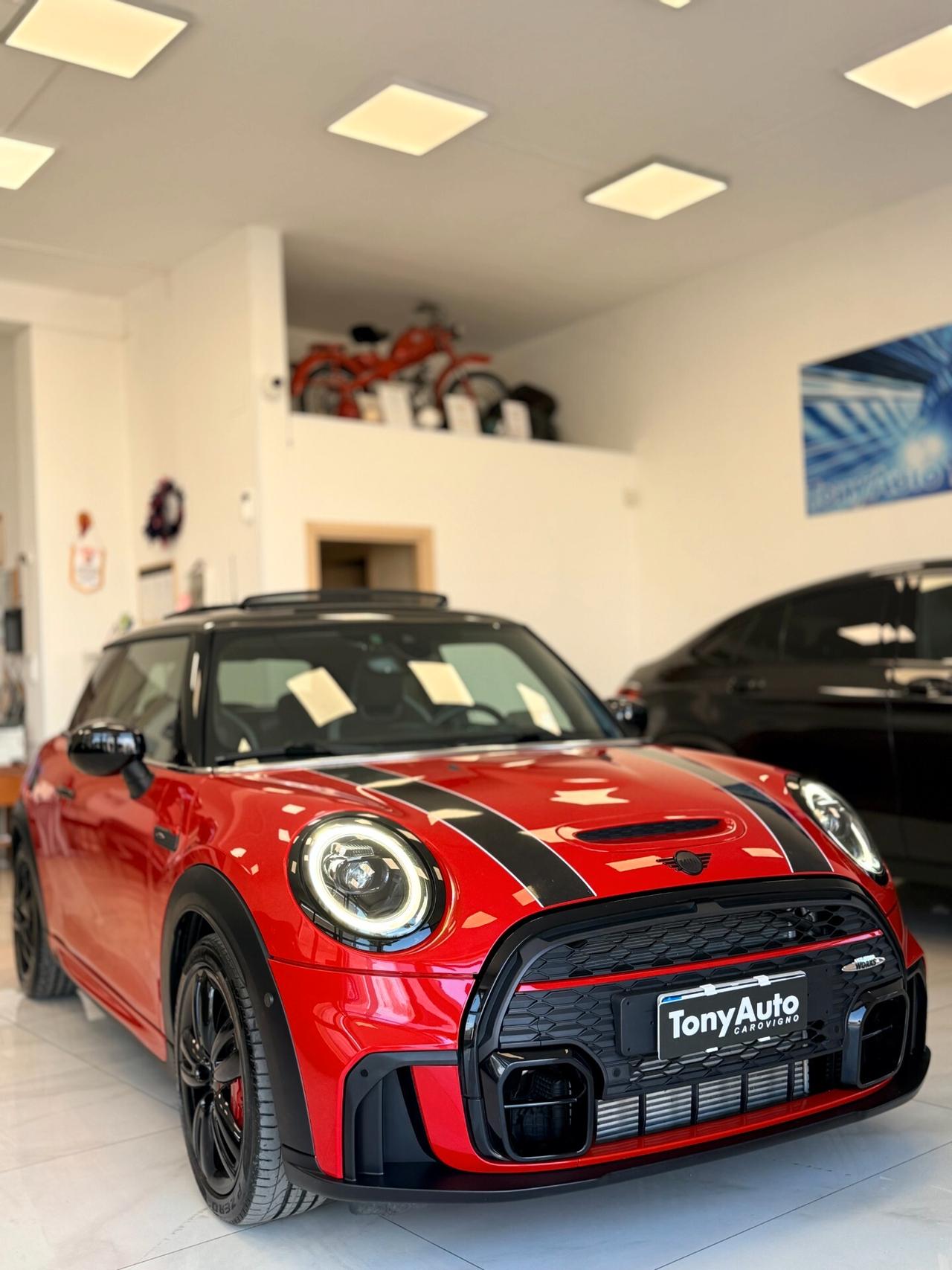 Mini 2.0 John Cooper Works Anniversary Edition TETTO APRIBILE,LUCI SOFFUSE,TELECAMERA,APPLE CARPLAY