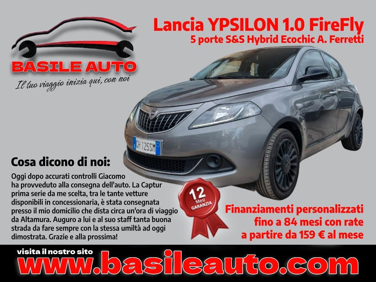 Lancia Ypsilon 1.0 FireFly 5 porte S&S Hybrid Ecochic A. Ferretti