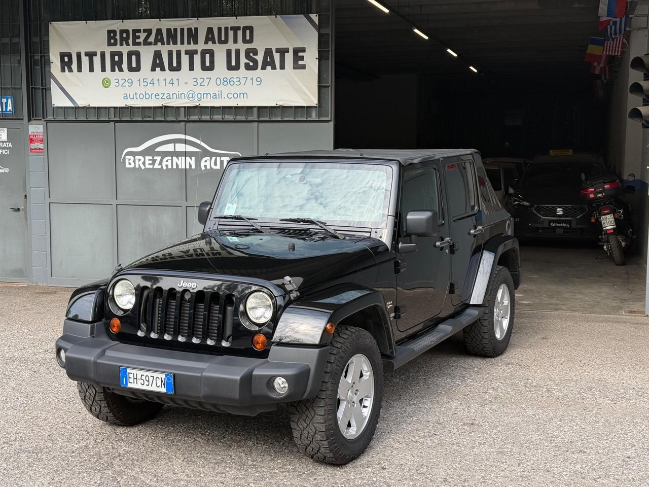 Jeep Wrangler Unlimited 2.8 CRD DPF Sahara Auto