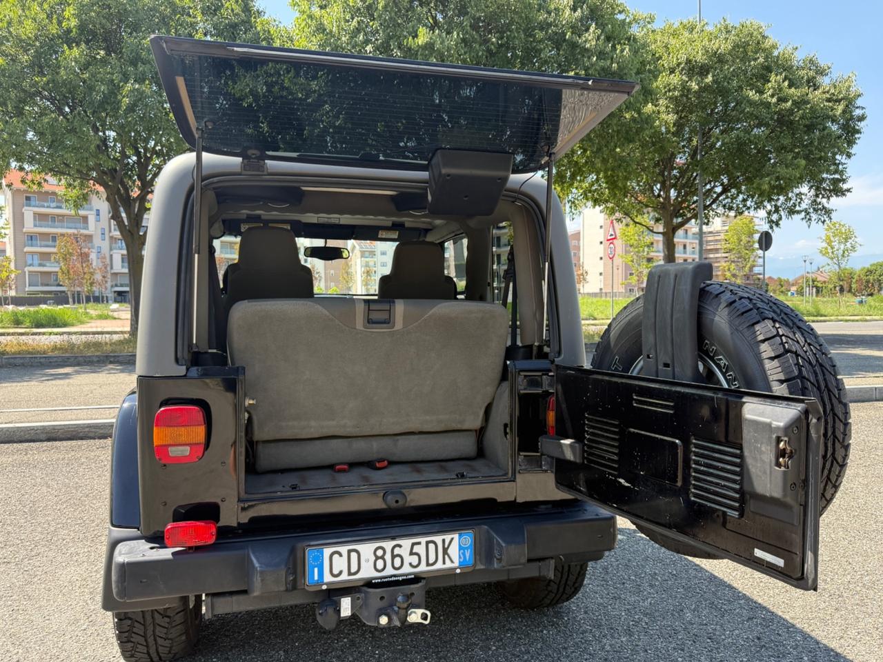 Jeep Wrangler 4.0 Sahara “Gan. Traino” 2003