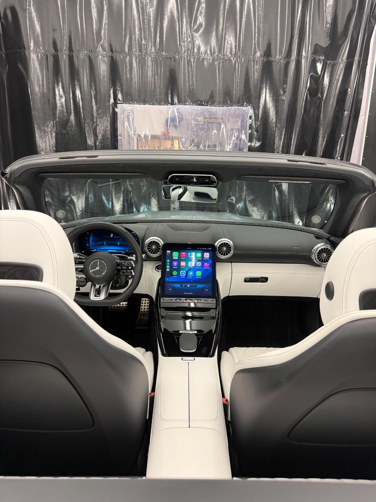 Mercedes-benz SL 63 AMG Argento High Tech