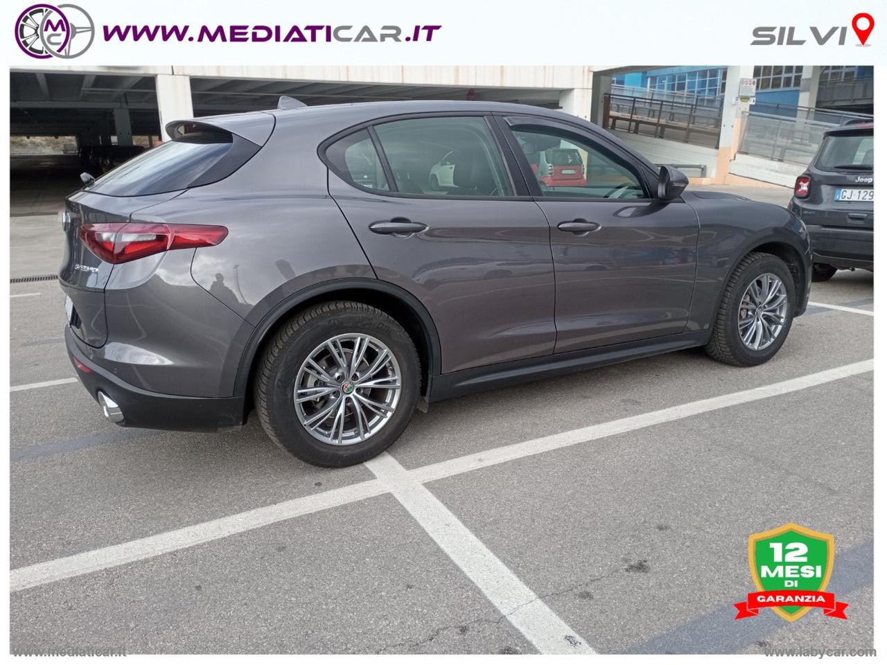 ALFA ROMEO Stelvio 2.2 T.diesel 190 CV AT8 Q4 Exec. +SET GOMME ESTIVE