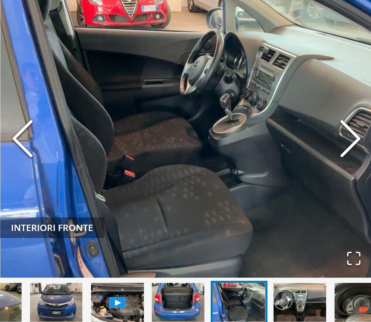 Subaru Trezia 1.4D-S 6MT Exclusive AUTOMATICA