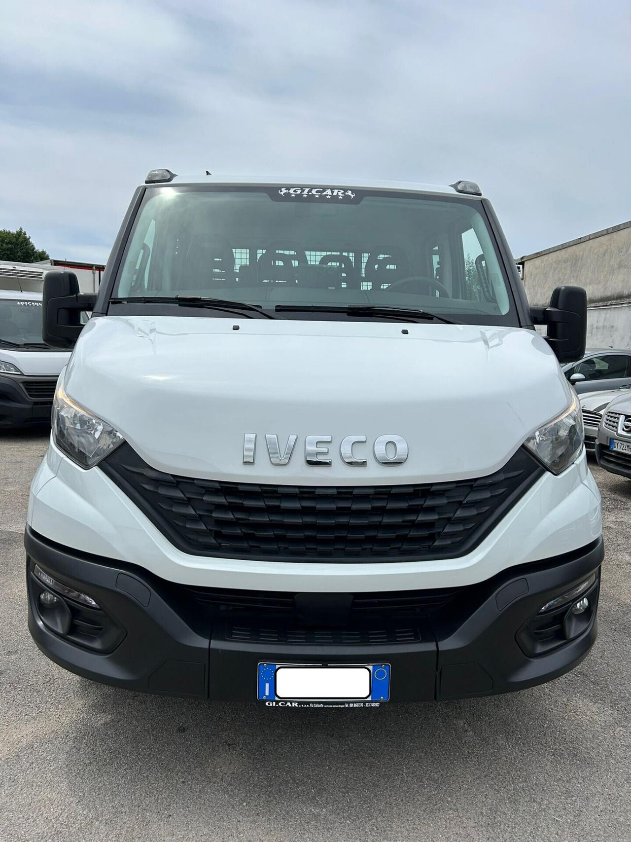 Iveco daily 35c14 anno 2021 doppia + cassone e.6