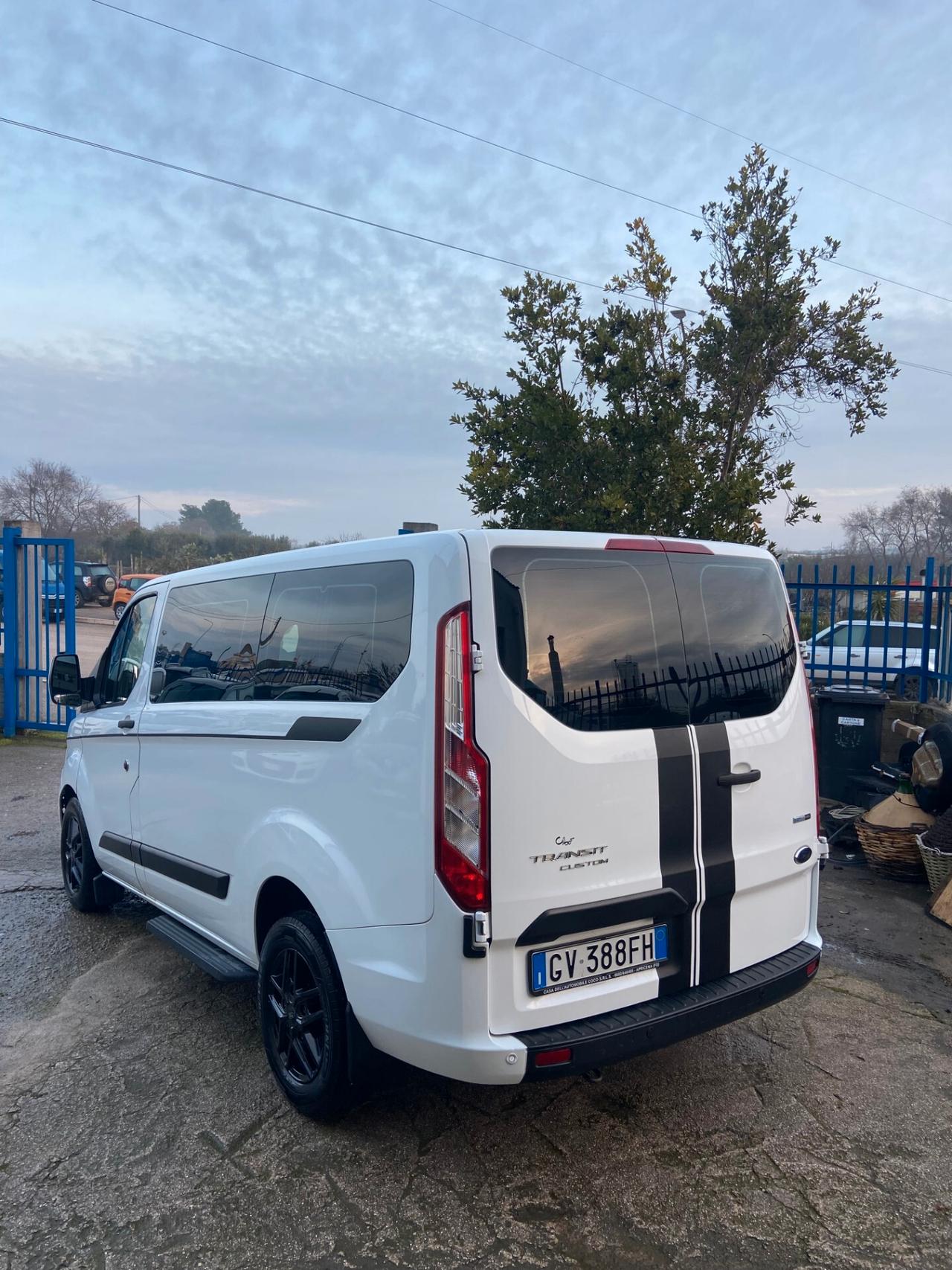 FORD TRANSIT CUSTOM 9 POSTI DIESEL HYBRID 91.000 KM