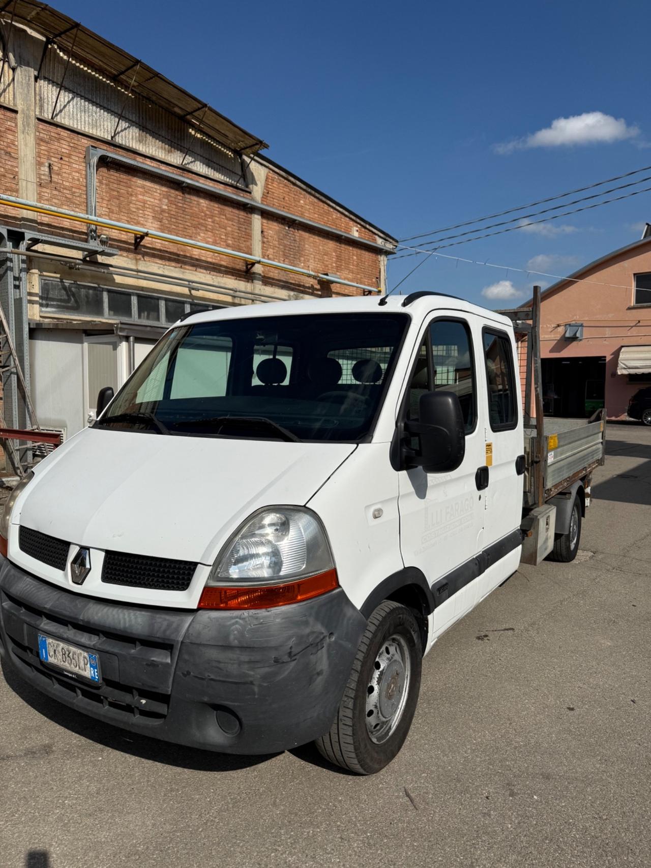 Renault Master 7 posti ribaltabile
