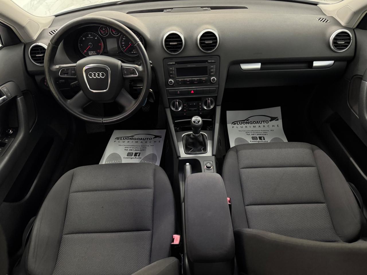 Audi A3 SPB 1.6 TDI 90CV Ambition