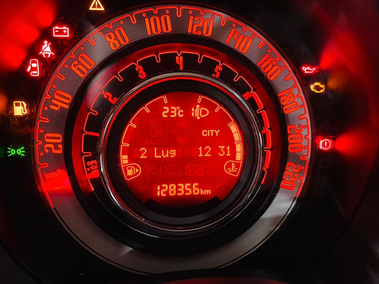 Fiat 500 1.2 Lounge Tetto Panoramico
