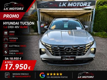 HYUNDAI Tucson 3ª serie Tucson 1.6 CRDI 48V XLine