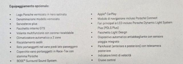 PORSCHE Cayman 718 Cayman 4.0 GTS Pdk PERMUTE IVA ESPOSTA