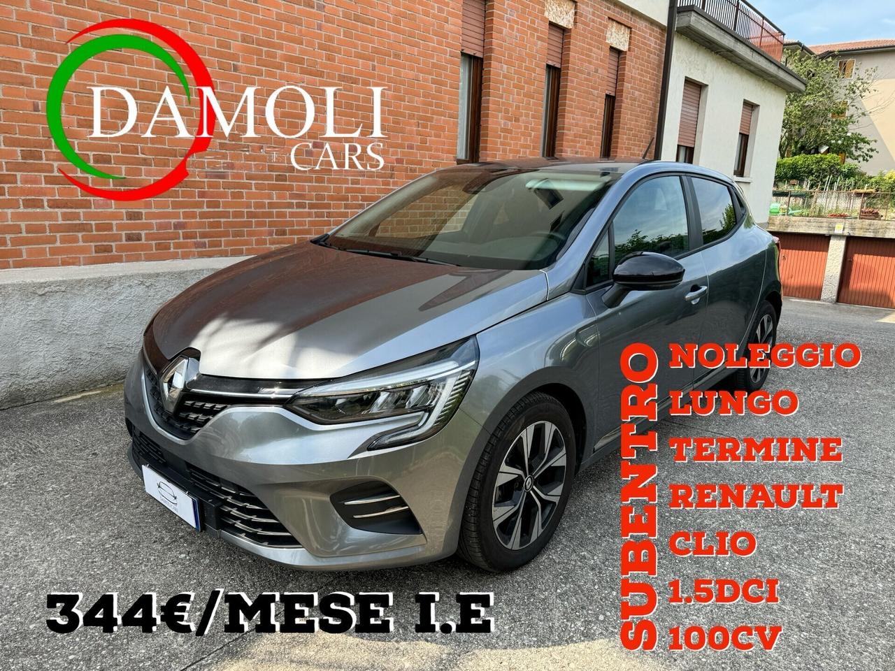 SUBENTRO NOLEGGIO RENAULT CLIO 1.5DCi 100CV