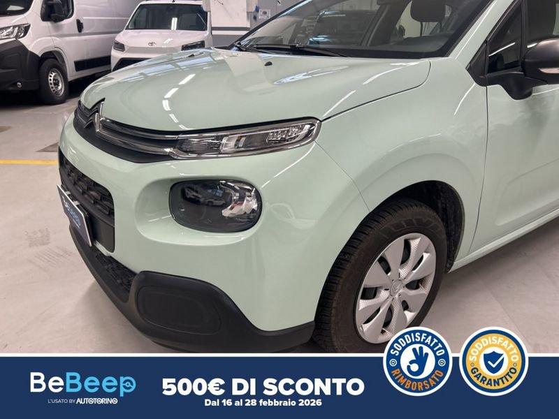 Citroën C3 1.2 PURETECH FEEL 68CV MY18