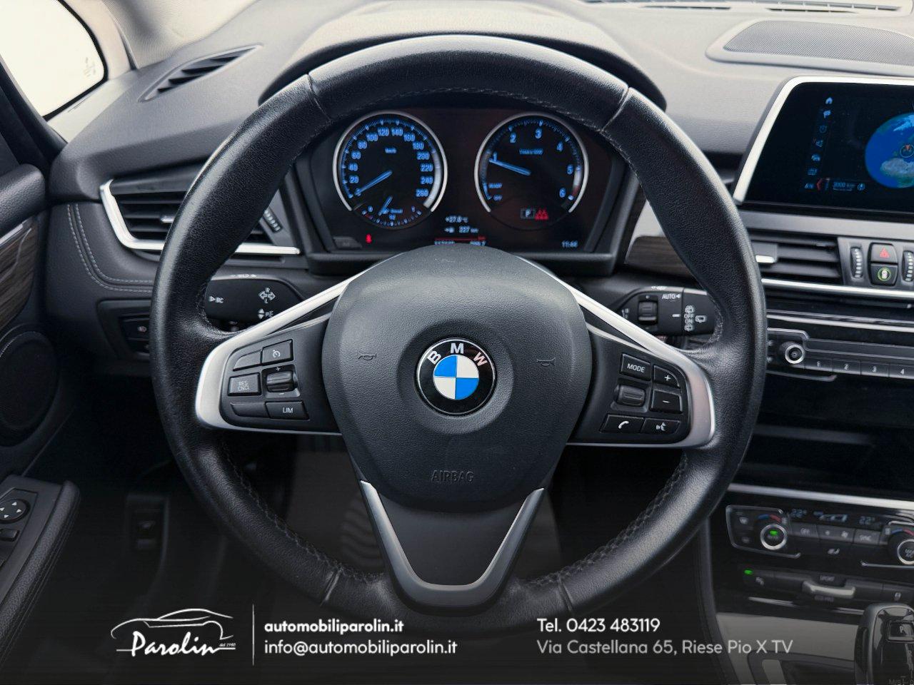 BMW 218 d Gran Tourer Luxury 7 posti-Tagliandi BMW