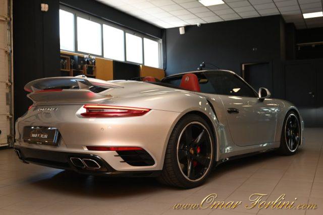 PORSCHE 911 991 3.8 TURBO CABRIO PDK 540CV PASM STRAFULL NUOVA