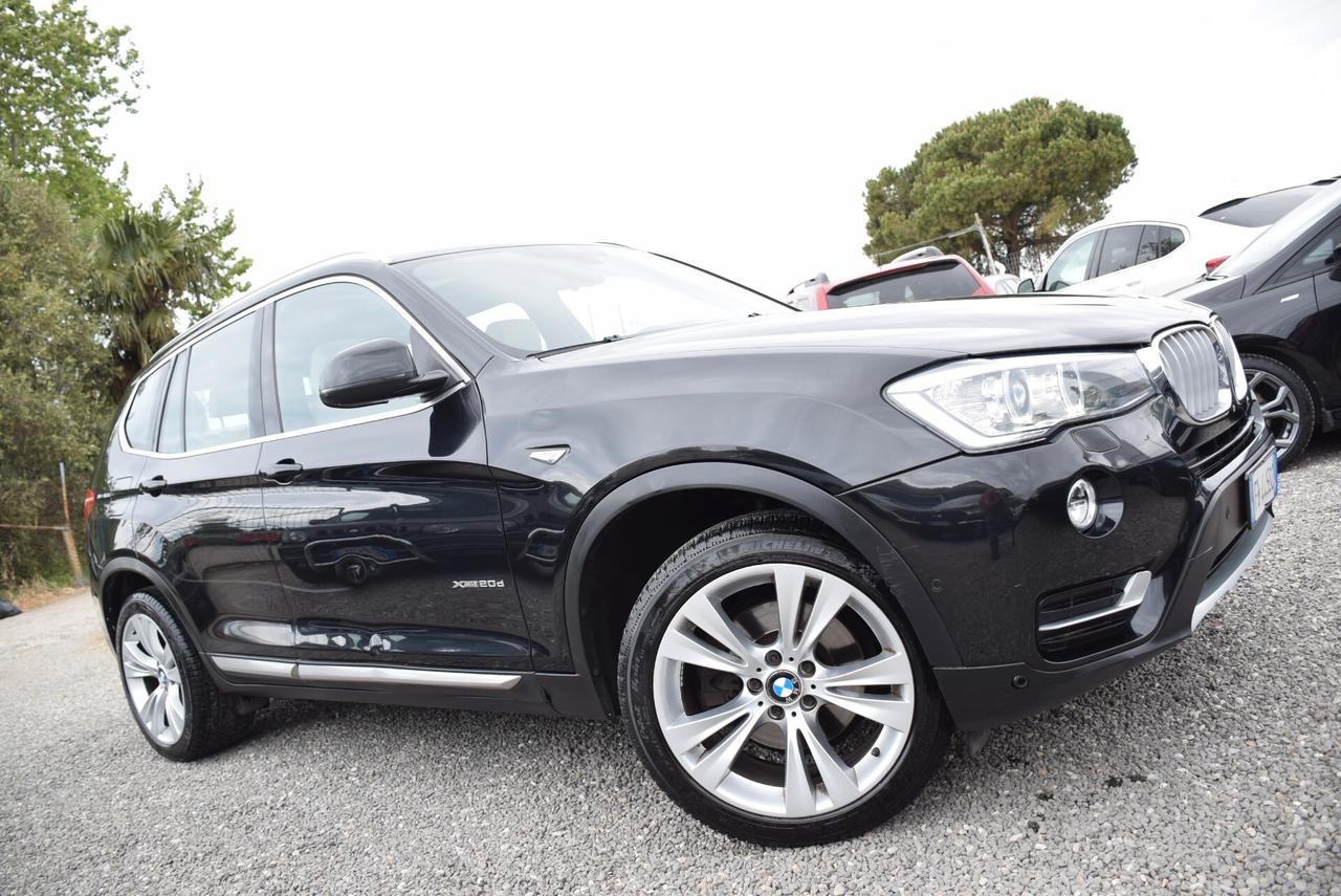 Bmw X3 4X4 xDrive20d AUTOM. xLine TETTO NAVI SENSORI CAM IVA DETR.