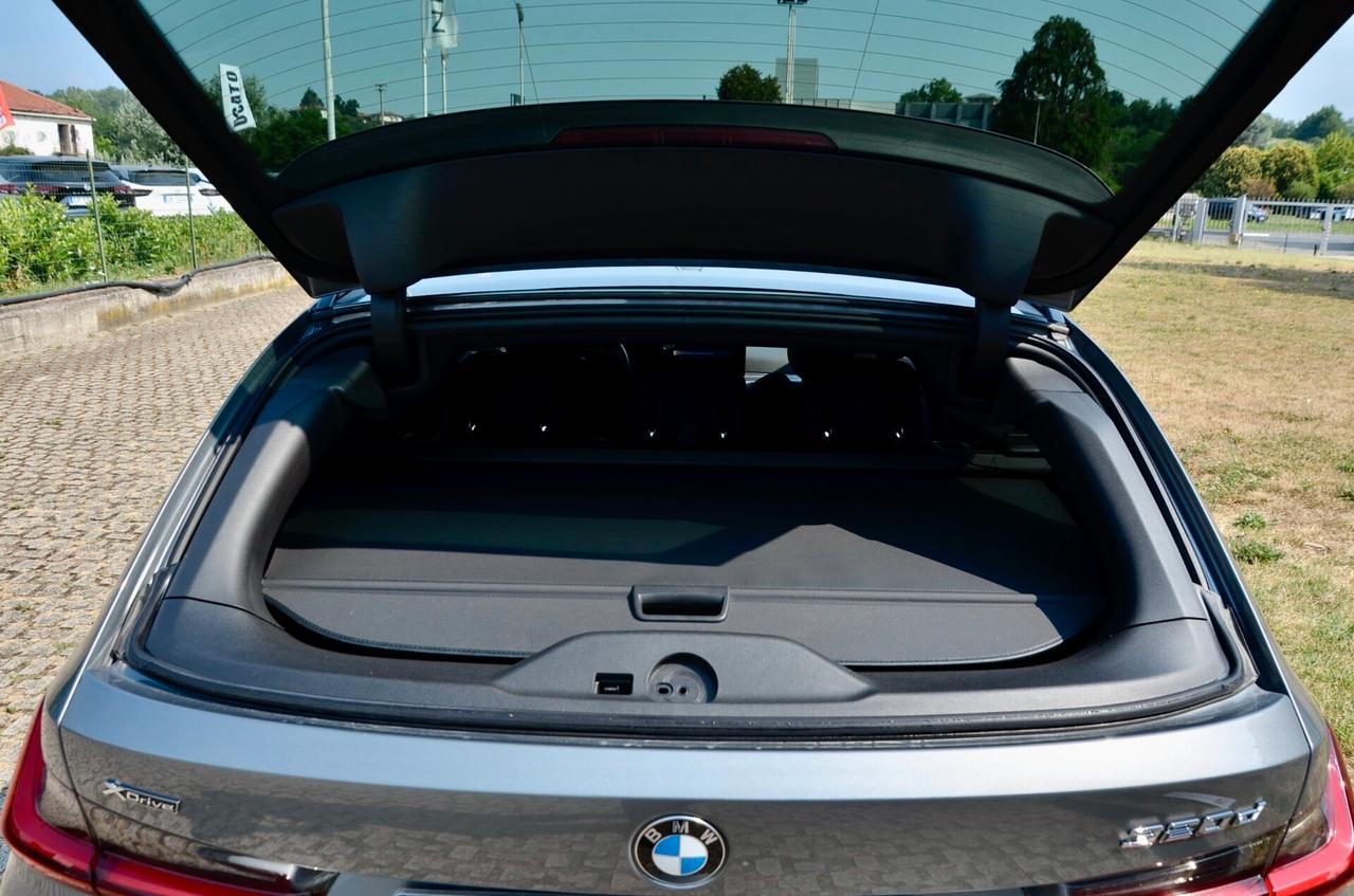 BMW 320d TOURING MILD HYBRID 48V XDRIVE MSPORT 190cv AUTO, GARANZIA BMW FINO AL 2/2028, UNICOPROPRIETARIO, EURO 6D, UFF ITALIANA, SERVICE BMW, PERMUTE
