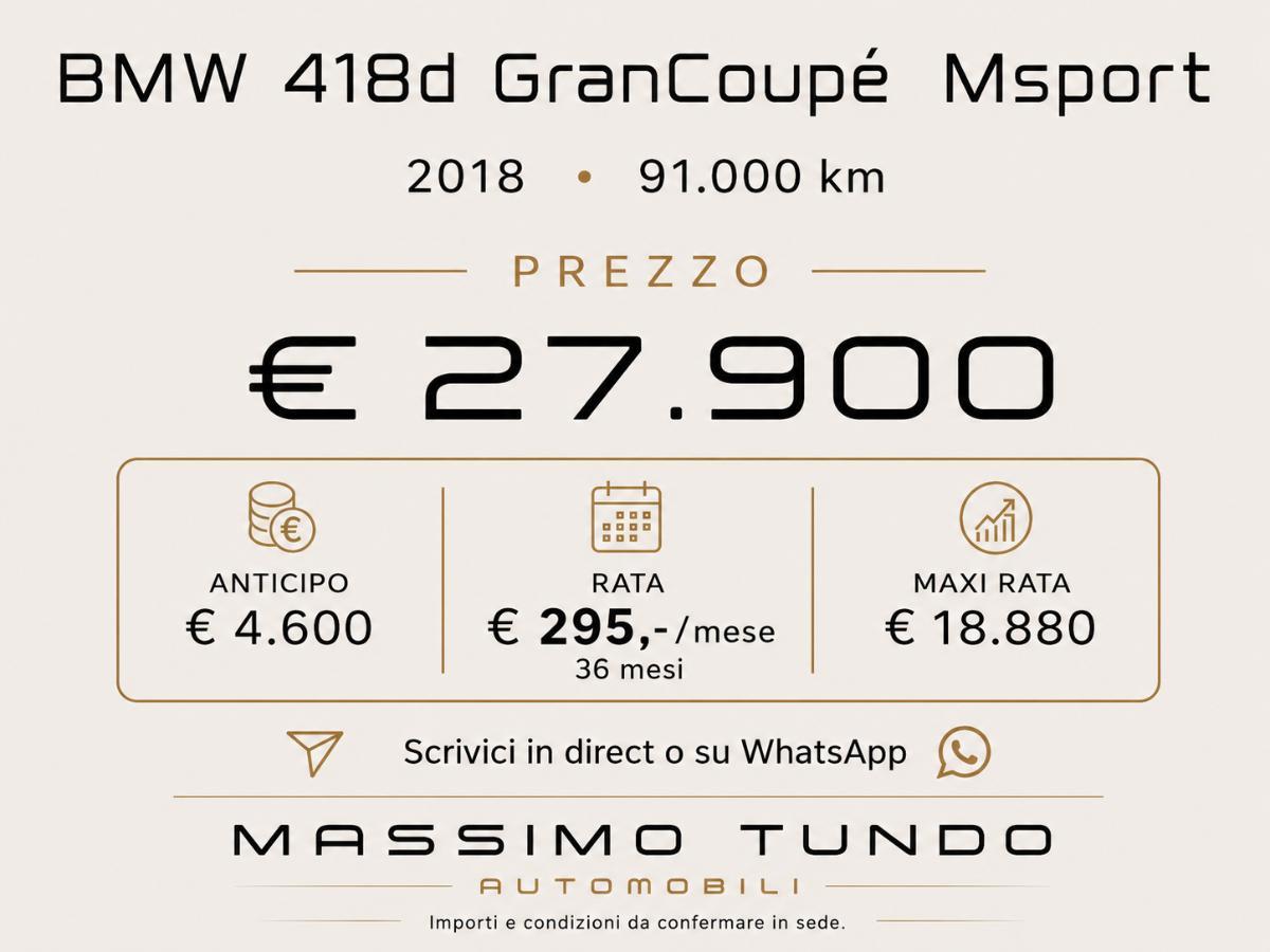 BMW 418d Gran Coupe M.Sport