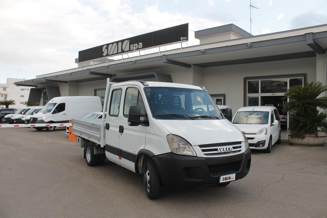 IVECO DAILY 35C12 DOPPIA CABINA CASSONE FISSO 7 POSTI