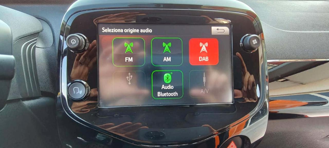 Toyota Aygo 1.0 72 CV x-wave orange KM 27000