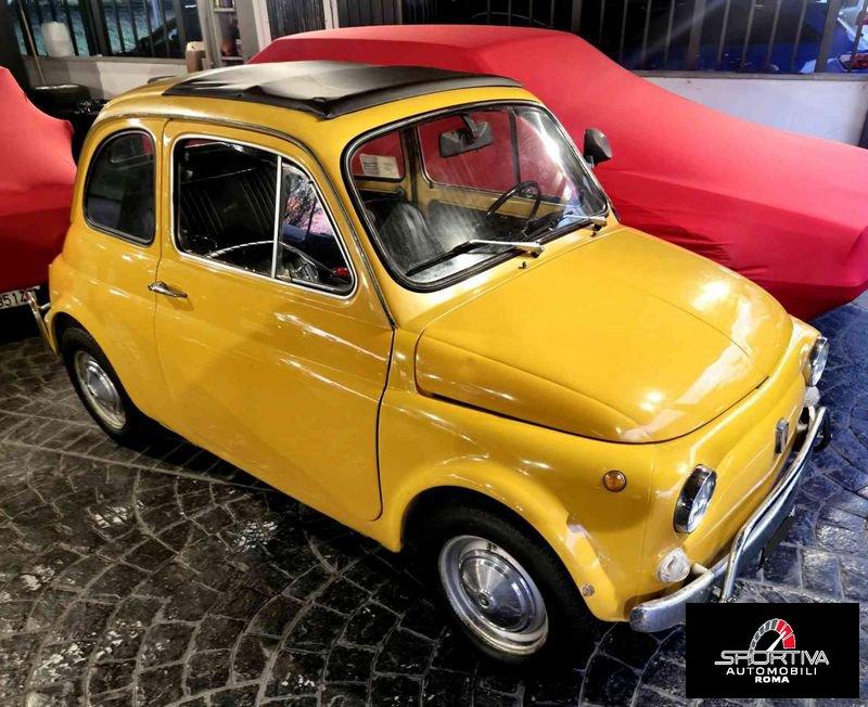 FIAT 500 VERNICE ORIGINALE CAPPOTTA NERA OTTIME CONDIZIONI!
