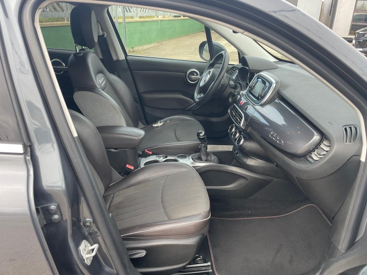 Fiat 500X 1.4 T-Jet 120 CV GPL Lounge-NAVIGATORE-PELLE-BIXENO