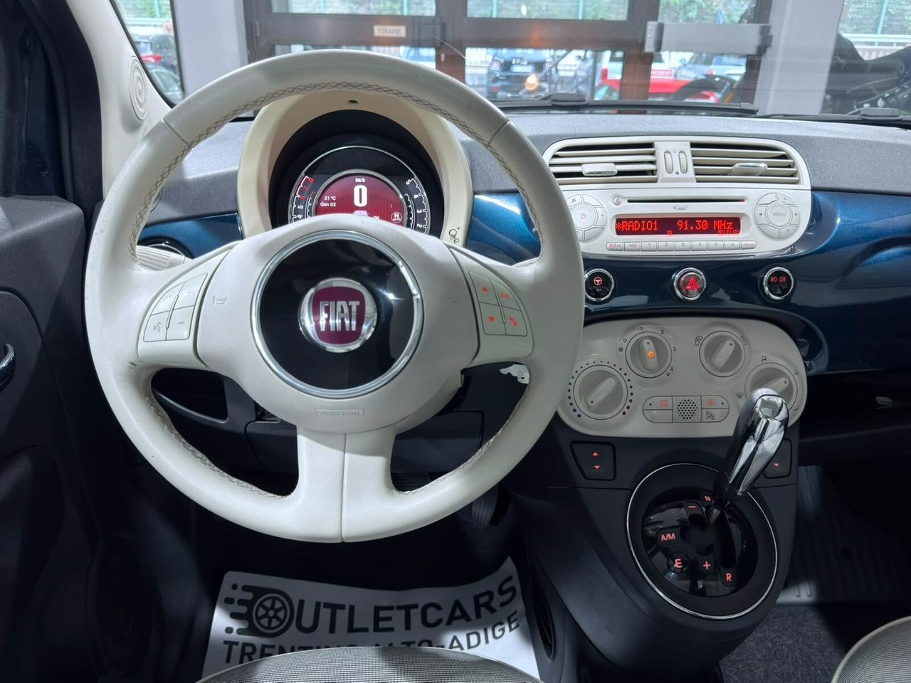 FIAT 500 AUTOMATICA 99.000km TETTO PANORAMICO