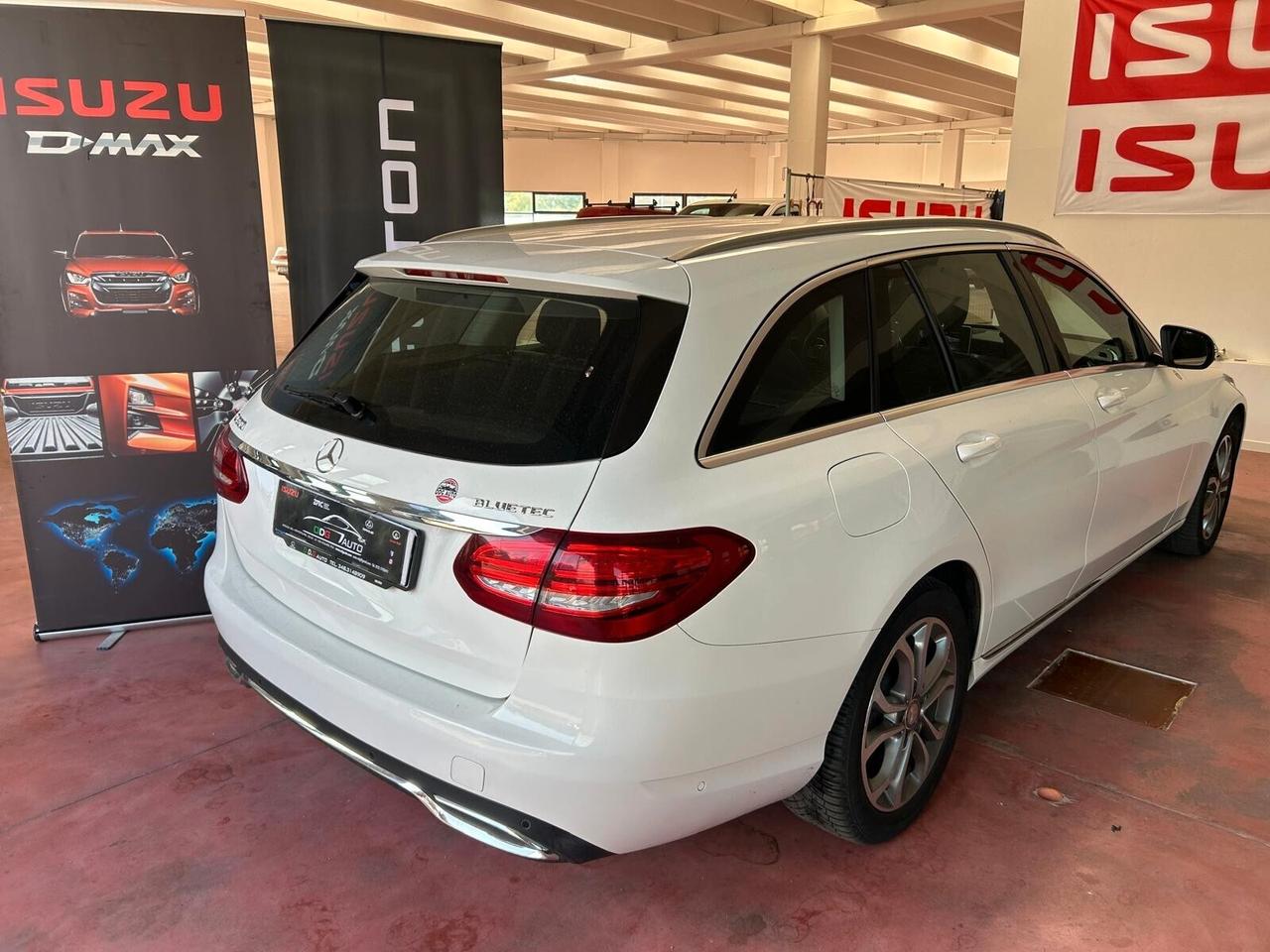 MERCEDES C200 serie 4 SW CAMBIO AUTOMATICO Diesel 1.6 CV 136 EURO6 X NEOPATENTATI Garanzia 12 mesi