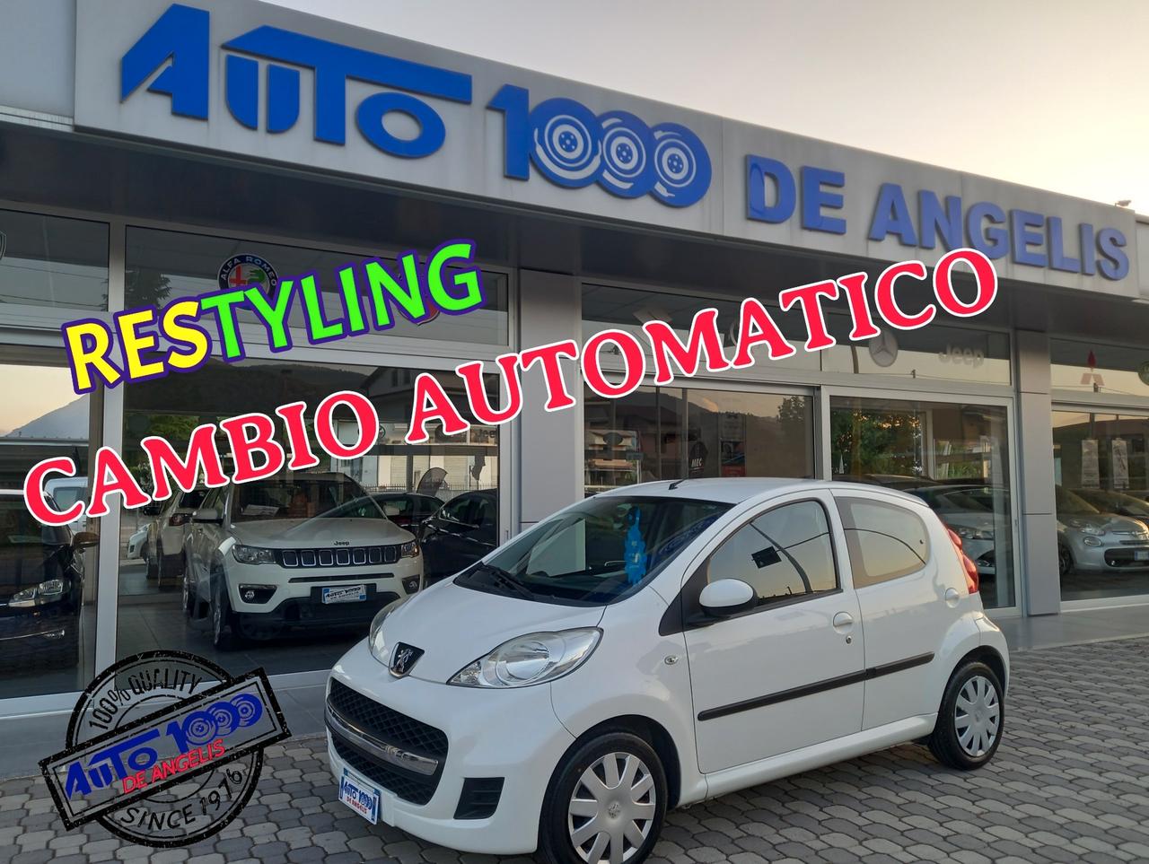 Peugeot 107 * RESTYLING* 1.0 5 PORTE 2Tronic CAMBIO AUTOMATICO