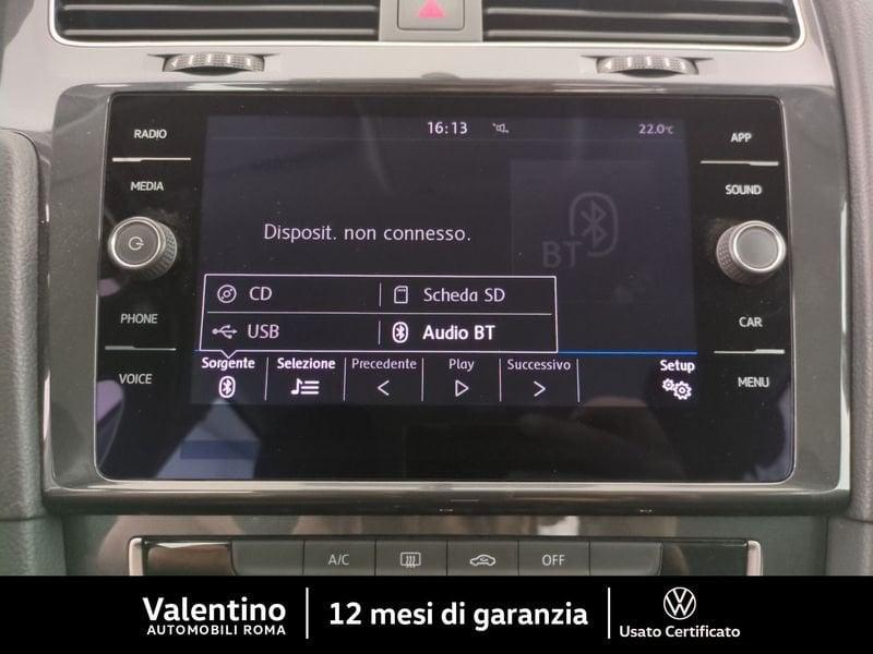 Volkswagen Golf 1.5 TGI DSG 5p. Business BlueMotion Technology