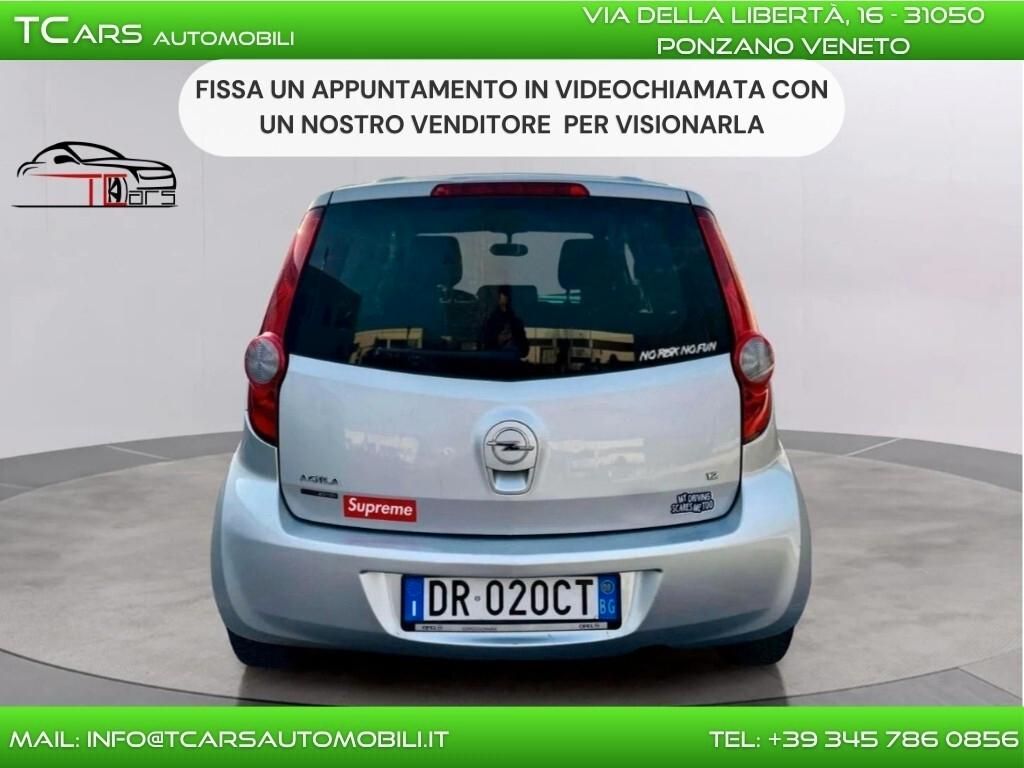 OPEL AGILA 1.2 BENZINA - AUTOMATICA-GARANZIA TCARS