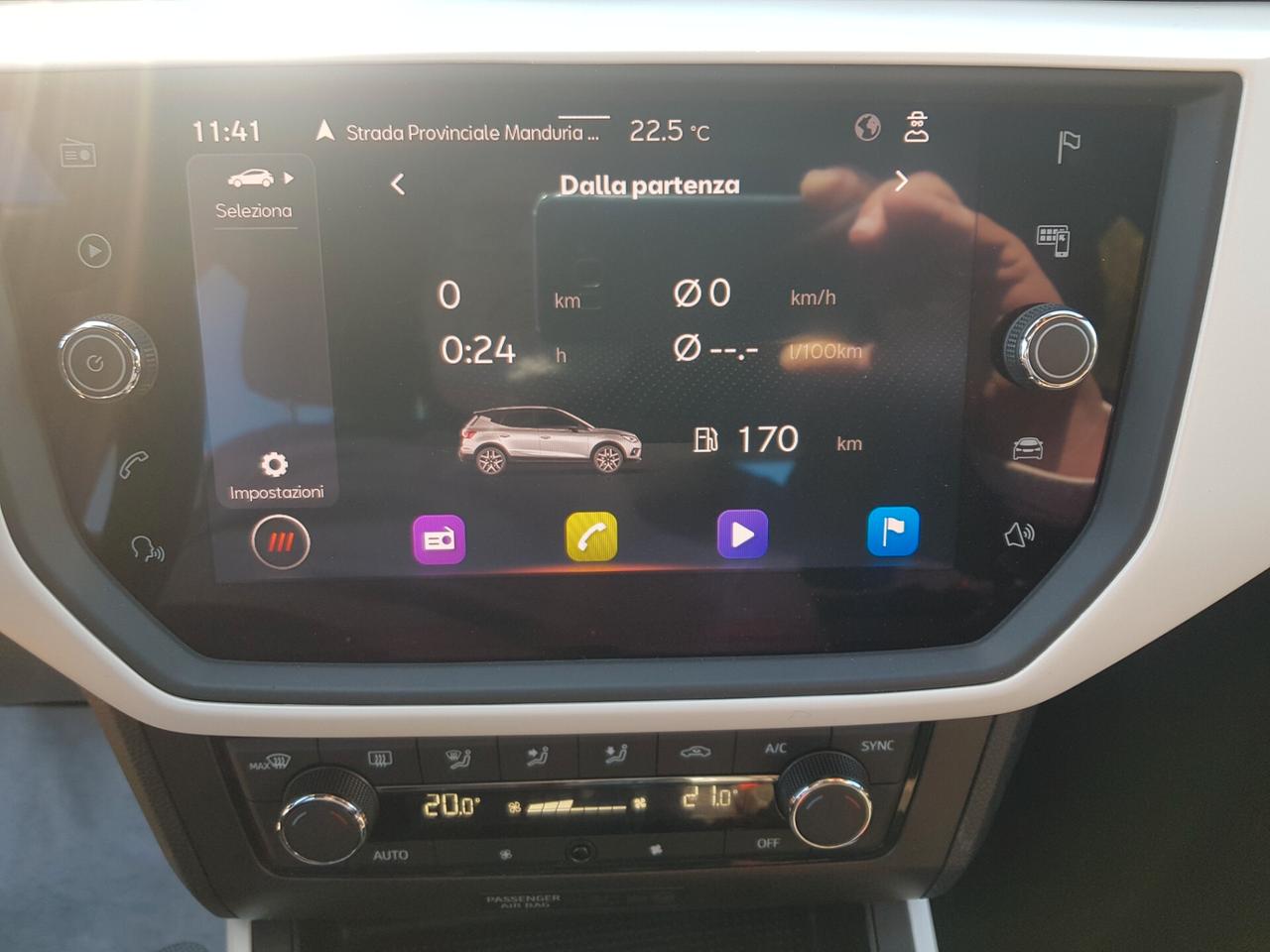 Seat Arona 1.0 XCELLENCE Navy Clima aut Sensori