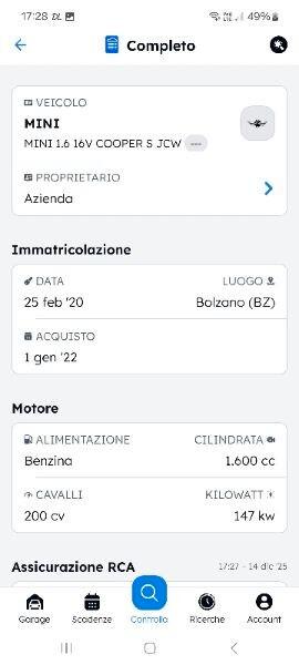 Mini 1.6 16V Cooper S JCW COMP-VOLUMETRICO 150KW