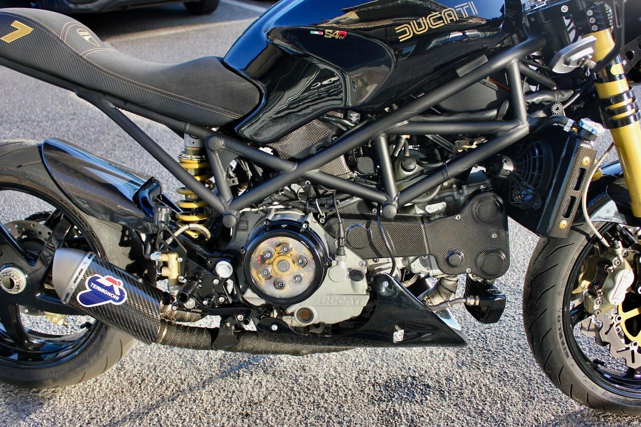 Ducati Monster S4R PARAFANGO CARBONIO PEDANE SPORTIVE