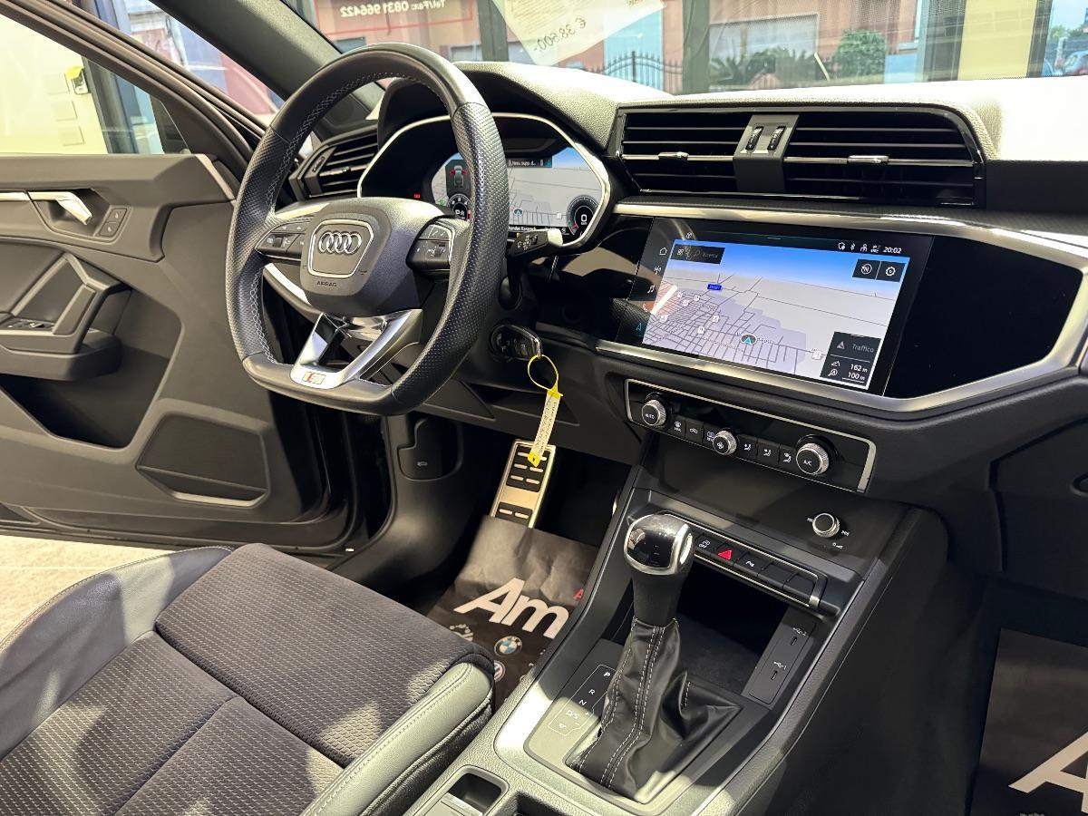 AUDI Q3 Sportback SPB 2.0 TDI 200CV Identity Black S-line