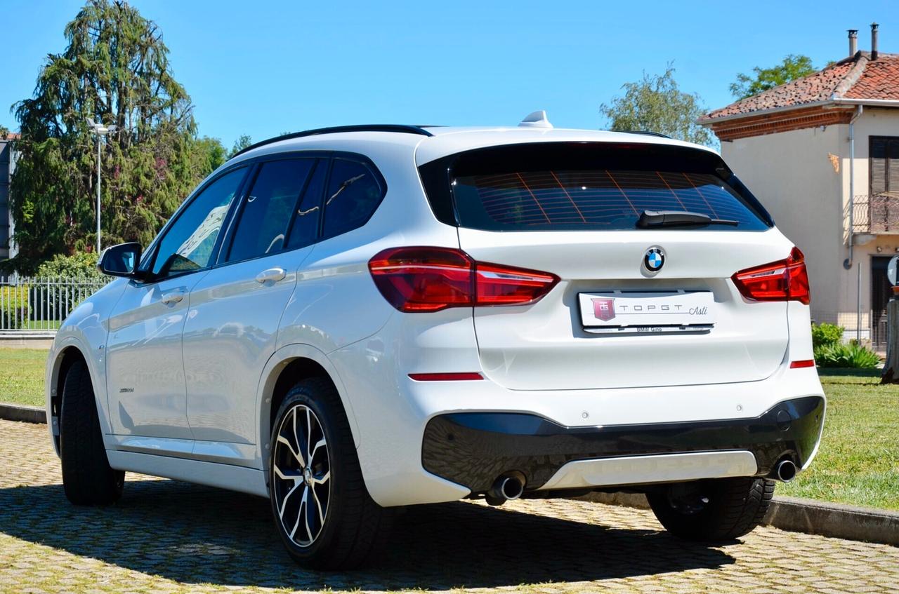 BMW X1 XDRIVE20d MSPORT 190cv AUTO, EURO 6B, SERVICE BMW, TETTO, ALCANTARA, HEAD-UP DISPLAY, 18", PERMUTE
