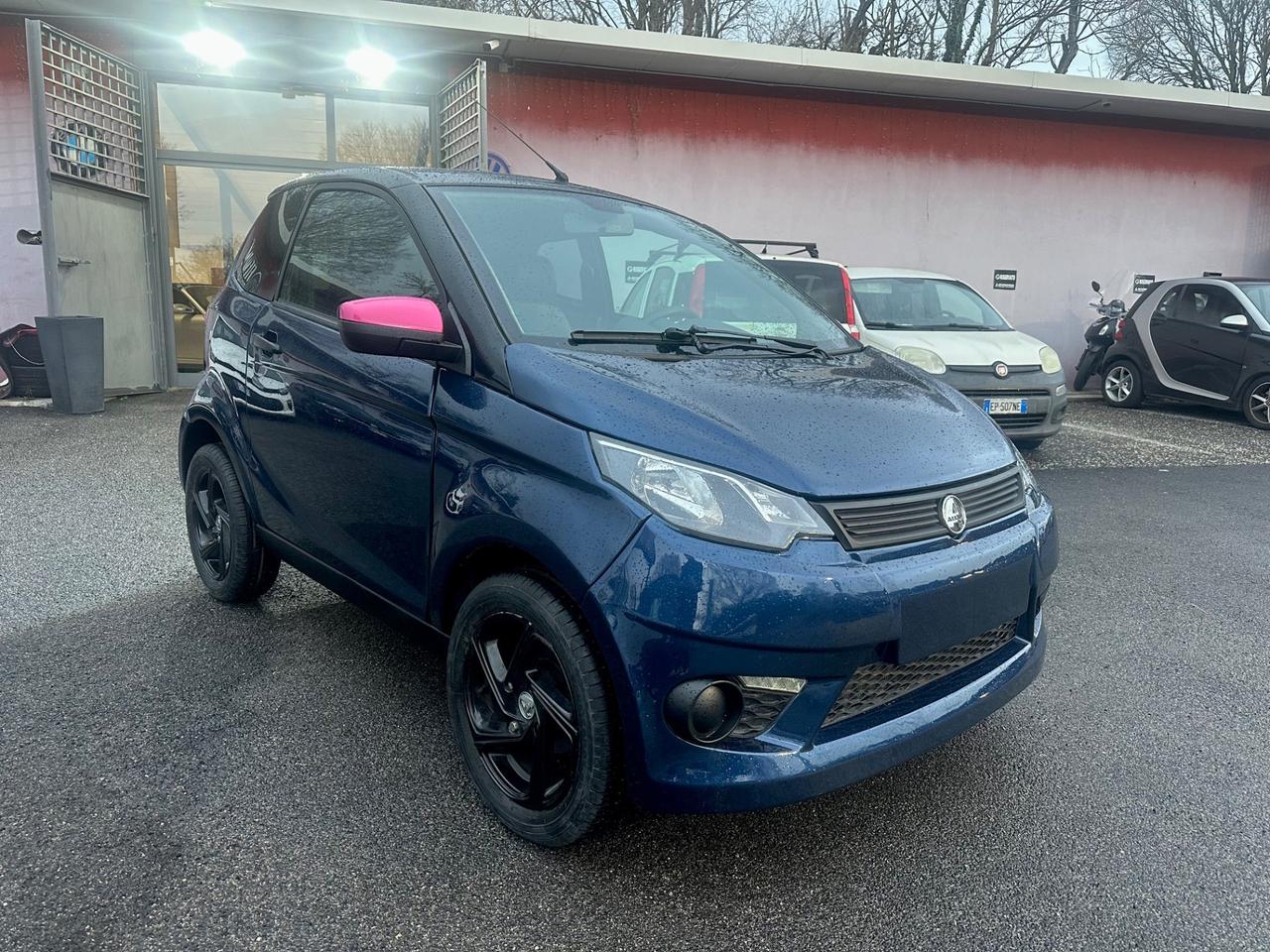 Aixam City Premium Sensation Blue e Pink Permute Rate Garanzia