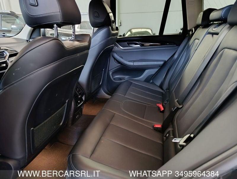 BMW X3 sDrive18d 48V*TELECAMERA POST*SEDILI SPORTIVI*LED*VIRTUAL COCKPIT PLUS*