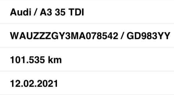 Audi A3 150CV STRONIC