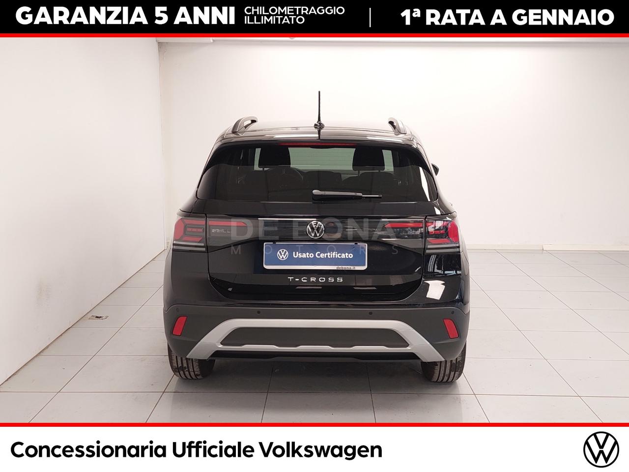 Volkswagen T-Cross 1.0 tsi life 95cv