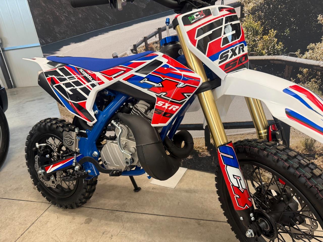 Mini Cross NCX Sxr 50 2T Doppia Marmitta R14/12-nuovo