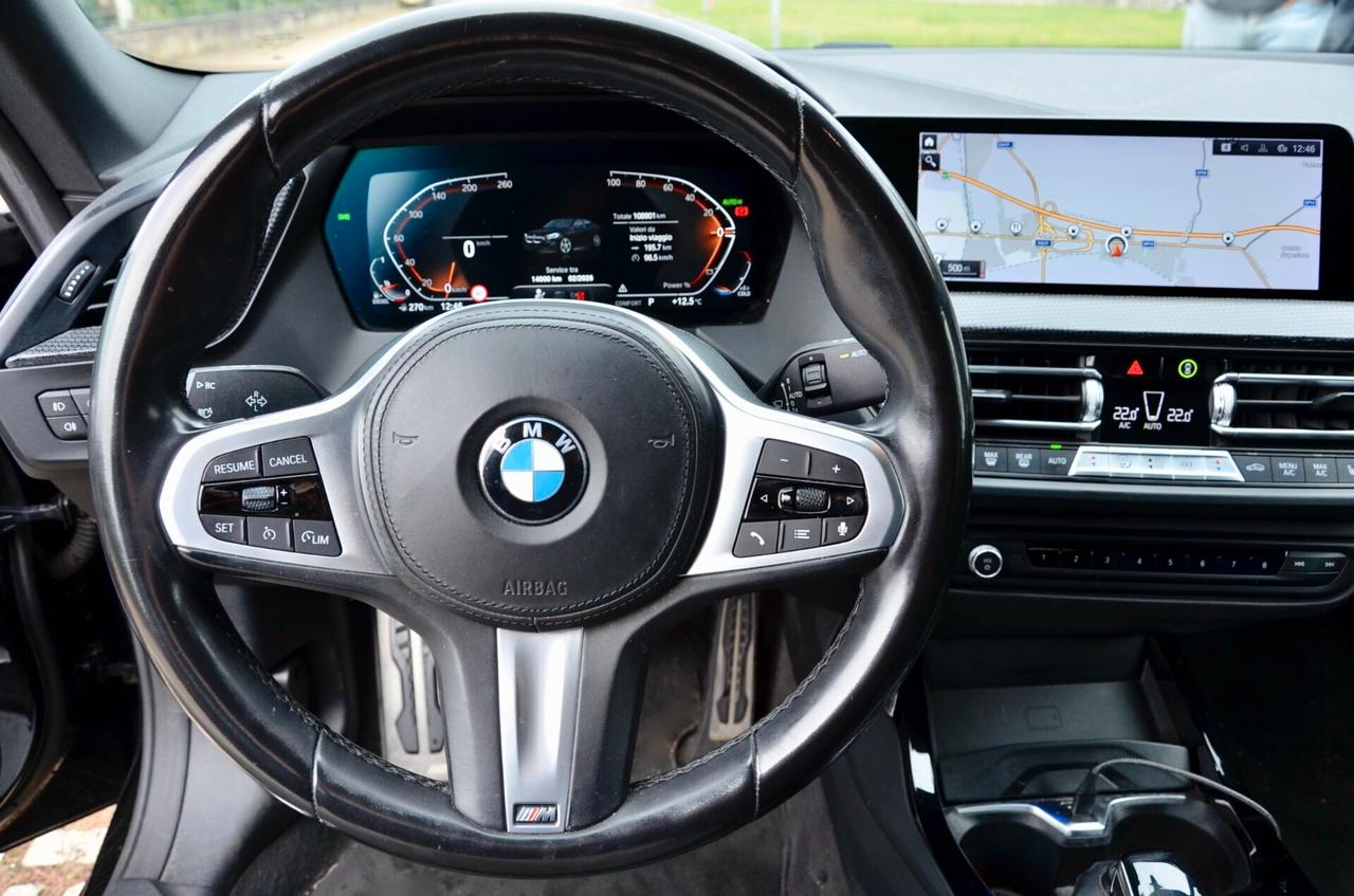 BMW 218d GRAN COUPE MSPORT 150cv AUTO, SERVICE BMW, EURO 6D, NAVI, RETROCAMERA, FARI LED, PERMUTE
