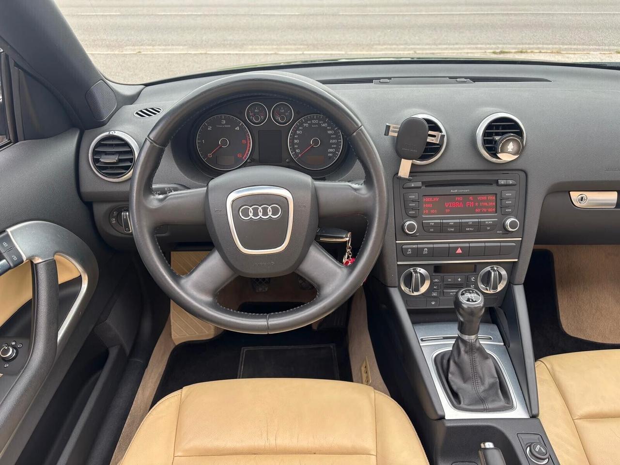 Audi A3 CABRIO ANNO 2011 1.6 105 CV OK NEOPATENTATI