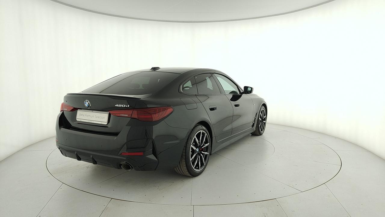 BMW Serie 4 G26 LCI 2024 Gran Coupe - 420d Gran Coupe mhev 48V xdrive MSport Pro auto