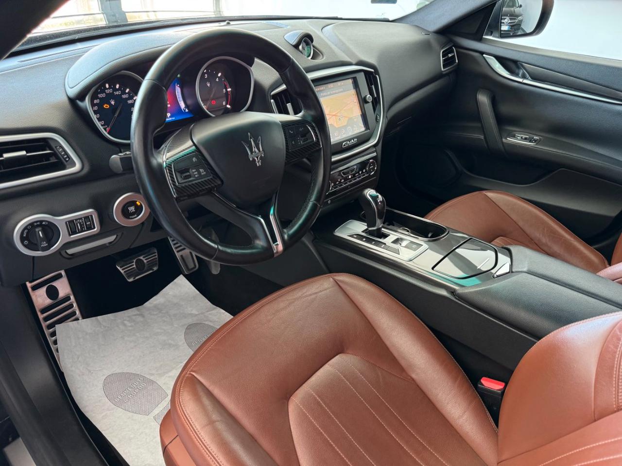 Maserati Ghibli 3.0 V6 ds 250cv Cerchi 20 Pelle Tabacco