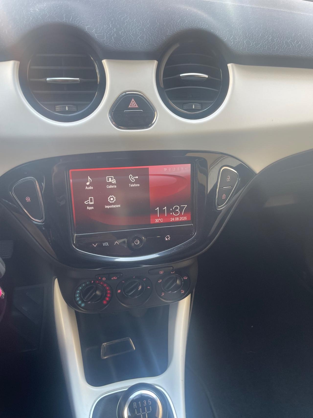 Opel Adam 1.2 70 CV WHITE-BLACK LINK NEOPATENTATI