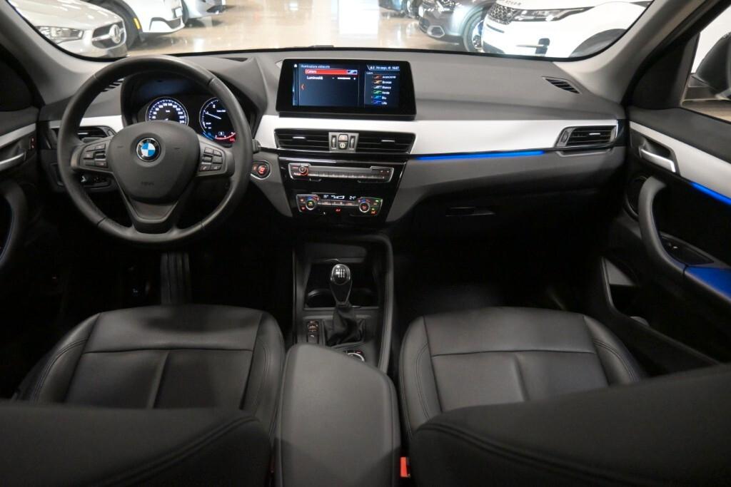 BMW X1 16D 115CV S-DRIVE 6M. BUSINESS ADVANTAGE ( FARI LED - HEAD-UP DISPLAY - AMBIENT LIGHTS - NAVI - PARK ASSISTANT - PELLE - TELECAMERA POST. )